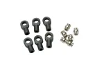 Traxxas Rod ends small with hollow balls (6) (for Revo steering linkage)