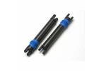 Traxxas Half shaft set left or right (plastic parts only) (internal splined half shaft/ external splined half shaft/ rubber boot) (assembled with glued boot) (2 assemblies)