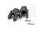 Traxxas Yokes stub axle (2)/ pins (2)