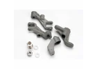 Traxxas Steering bellcranks/ servo saver/ servo saver spring/ steering support/ 4x7x2.5 PB (4)/ 5x0.8mm NL (1)