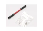 Traxxas Turnbuckle Aluminium (red-anodized) camber link 58mm (1) (assembled with rod ends and hollow balls) (see part 5539X for complete set of Jato Aluminium turnbuckles)