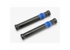 Traxxas Half shaft set long (plastic parts only) (internal splined half shaft/ external splined half shaft/ rubber boot) (assembled with glued boot) (2 assemblies)