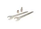 Traxxas Motor coupler collet style/ GS 4x3 SS (with threadlock) (1)/ wrench 10mm (2)