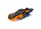 Traxxas Rustler 4x4 Bodyshell - Pre Painted Orange / Blue