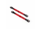 Traxxas Toe links (TUBES red-anodized 7075-T6 Aluminium stronger than titanium) (87mm) (2)/ rod ends rear (4)/ rod ends front (4)/ Aluminium wrench (1)