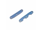 Traxxas Bulkhead tie bars front rear Aluminium (blue-anodized)