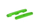 Traxxas Bulkhead tie bars front rear Aluminium (green-anodized)