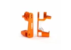 Traxxas Caster blocks (c-hubs), 6061-T6 aluminium (orange-anodized), left + right