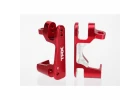 Traxxas 6061-T6 Aluminium Caster Blocks (red-anodized)