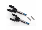 Traxxas Stub axles front heavy duty (2)/ yokes (2)/ pins (4)
