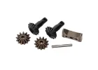 Traxxas Gear set differential (output gears (2)/ spider gears (2)/ spider gear shaft carrier support)