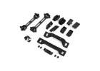 Traxxas Body conversion kit, Slash 4X4 (includes front + rear body mounts, latches, hardware) (for clipless mounting)