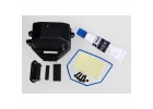 Traxxas Box receiver (sealed)/ wire cover/ foam pads upper lower/ silicone grease/ 2.5x8 CS (4)/ 3x4 GS (1)