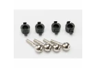 Traxxas Pivot balls (4)/ pivot ball caps (4)