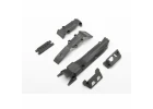 Traxxas Skidplate set front (1)/ rear (1)/ transmission (1)/ steering servo guards (2) / steering servo cover plate (1)