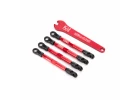 Traxxas Aluminium toe links red-anodized