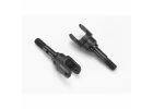 Traxxas Stub axle steel (2)/ yokes (2) (assembled)