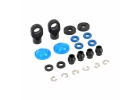 Traxxas Rebuild kit GTR composite Shocks (x-rings bladders pistons e-clips Shock rod ends hollow balls) (renews 2 Shocks)