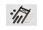 Traxxas Body mount rear/ body mount posts front (2)/body washer rear (2) (for Fiesta/Rally body)