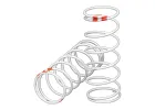 Traxxas Spring Shock white (GTR long) (0.623 rate orange) (1 pair)