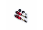 Traxxas Shocks, GTR long red-anodised, PTFE-coated bodies with TiN shafts (fully assembled, without springs) (2)