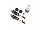 Traxxas Shocks GTR long hard-anodized PTFE-coated bodies with TiN shafts (assembled) (2) (without springs)