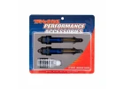 Traxxas Shocks GTR xx-long blue-anodized PTFE-coated bodies with TiN shafts (fully assembled without springs) (2)