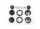 Traxxas Caps and spring retainers GTR long/xx-long Shock (upper cap (2)/ hollow balls (4)/ bottom cap (2)/ upper retainer (2)/ lower retainer (2)