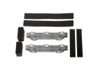 Traxxas X-MAXX Spacer battery compartment (2)/ foam blocks (4)/ foam pad (2)