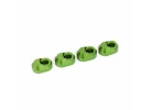 Traxxas Suspension pin retainer, 6061-T6 aluminium (green-anodised) (4)