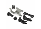 Traxxas X-MAXX Steering bellcranks/ bellcrank support/servo saver/ servo saver spring/ draglink/ 3x20mm shoulder screws (2)