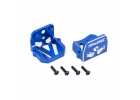 Traxxas Motor mounts, 6061-T6 aluminium (blue-anodised) (front + rear)
