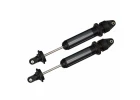 Traxxas Shocks GTX Aluminium (black-anodized) (fully assembled w/o springs) (2)