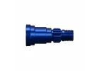 Traxxas X-MAXX Stub axle Aluminium (blue-anodized) (1) (use only with 7750X driveshaft)