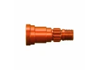 Traxxas Stub Axle Aluminium Orange anodised