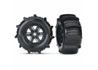 Traxxas X-MAXX Paddle Tyres Assembled on Wheels - 1 Pair