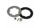 Traxxas X-MAXX Rebuild kit slipper clutch (steel disc/friction insert (1)/spring (1)/2.5x12mm pin/4.0mm NL(1)