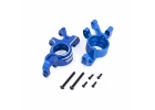 Traxxas Steering blocks, 6061-T6 aluminium (blue-anodised), left + right