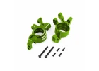 Traxxas Steering blocks, 6061-T6 aluminium (green-anodised), left + right