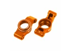 Traxxas Carriers, stub axle (orange-anodised 6061-T6 aluminium) (left + right)