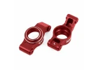 Traxxas Carriers, stub axle (red-anodised 6061-T6 aluminium) (left + right)