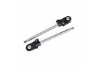 Traxxas Shock shaft, 92mm (GTX) (steel, chrome finish) (2) (assembled with rod ends + hollow balls)