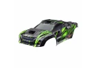 Traxxas XRT Ultimate Bodyshell - Pre Painted Green (Assembled with front + rear body supports for clipless mounting, roof + hood skid pads)