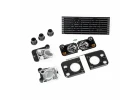 Traxxas Grill Land Rover Defender/ grill mount (3)/ headlight housing (2)/ lens (2)/ headlight mount (2) (fits 8011 body)
