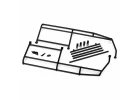 Traxxas ExoCage Land Rover Defender (complete with assembly hardware 8015 roof basket sold separately) (fits 8011 body)