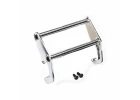 Traxxas Push bar bumper (chrome) (fits 8069 bumper)