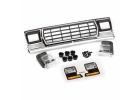 Traxxas Grill Ford Bronco/ grill retainers (3)/ headlight housing (2)/ lens (2) (fits 8010 body)