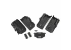 Traxxas Fenders inner front rear (2 each)/ rock light covers (8)/ battery plate/ 3x8 flathead screws (4)