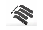 Traxxas Fender extensions (4)/ 3x8 flathead screws (24) (requires 8080 narrow inner fenders)