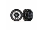 Traxxas Wheels Method 105 2.2 (black chrome beadlock) (beadlock rings sold separately) ** CLEARANCE **